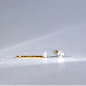 Catbird NYC Diamond Pinprick Pair of Studs